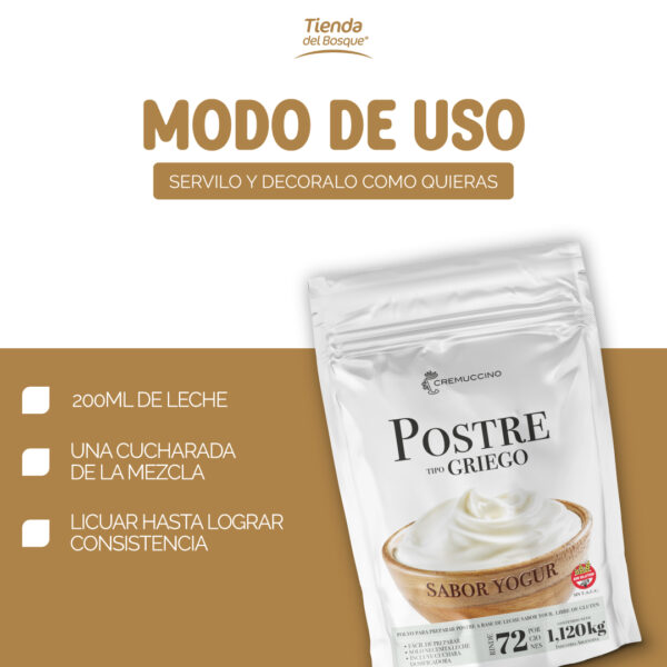 POLVO PARA YOGUR <br> CREMUCCINO - Imagen 3