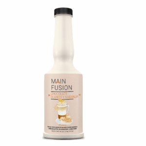 SALSA CHOCOLATE BLANCO Y NARANJA <br> MAIN FUSION