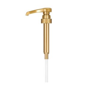 BOMBA DOSIFICADORA DORADA<br>PARA SYRUPS 7,5ML