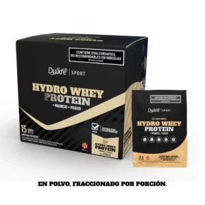PROTEINA HIDROLIZADA DE SUERO DE LECHE <br> CON COLAGENO SABOR VAINILLA DULKRE